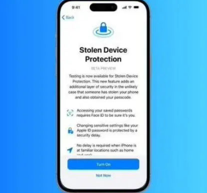 双城苹果授权维修店分享被盗设备保护功能开启方法 