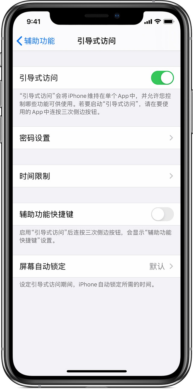 双城苹果手机维修分享如何在 iPhone 上退出引导式访问 