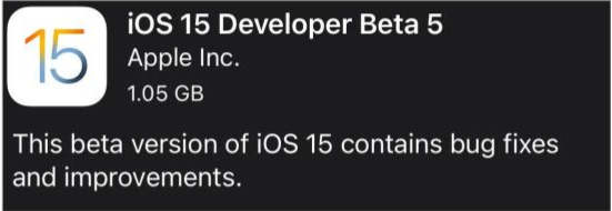 双城苹果手机维修分享如何升级到iOS15.0 beta5 